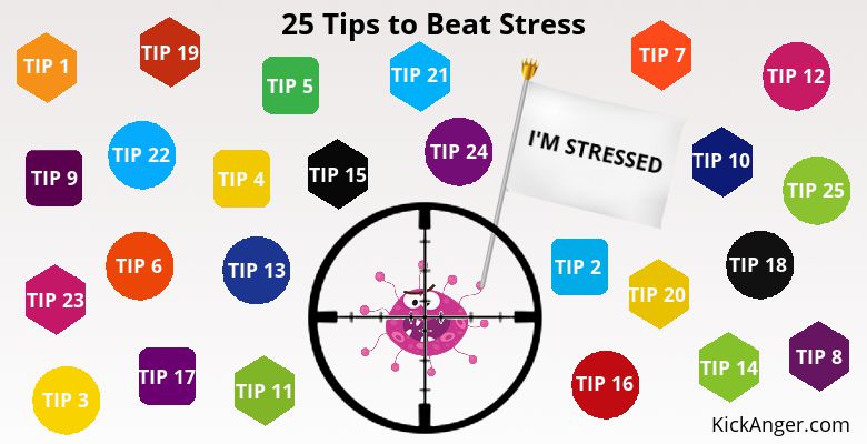 25 Tips To Beat Stress