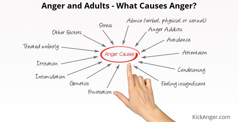 Adults and Anger - What Causes Anger
